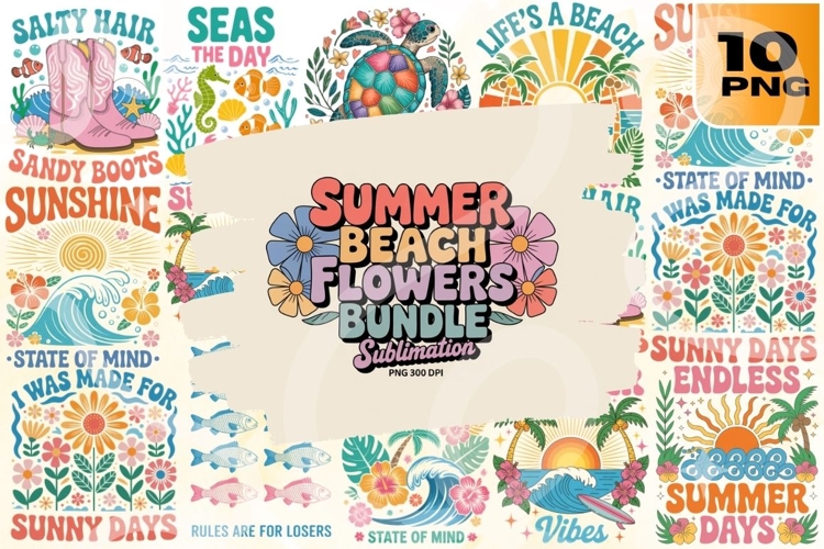 Summer Beach Clipart Image 8