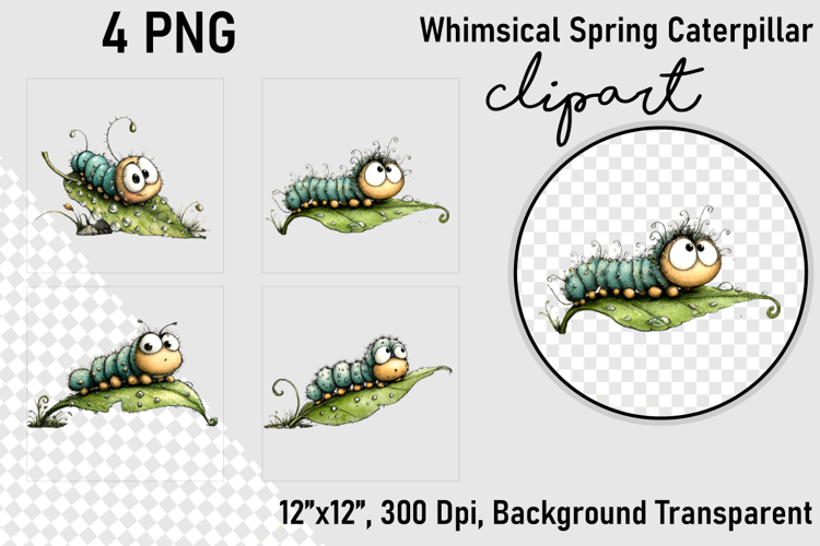 Caterpillar Clipart Image 11