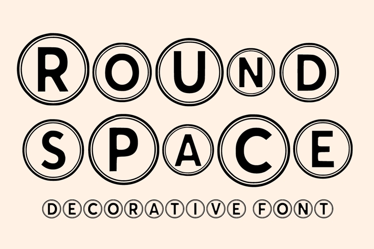 Round Space font