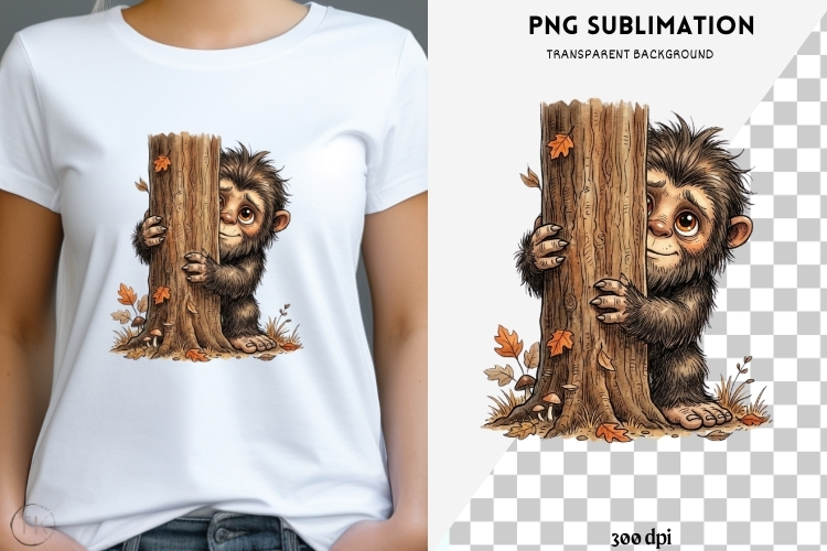 Peeking halloween png design for T-shirts