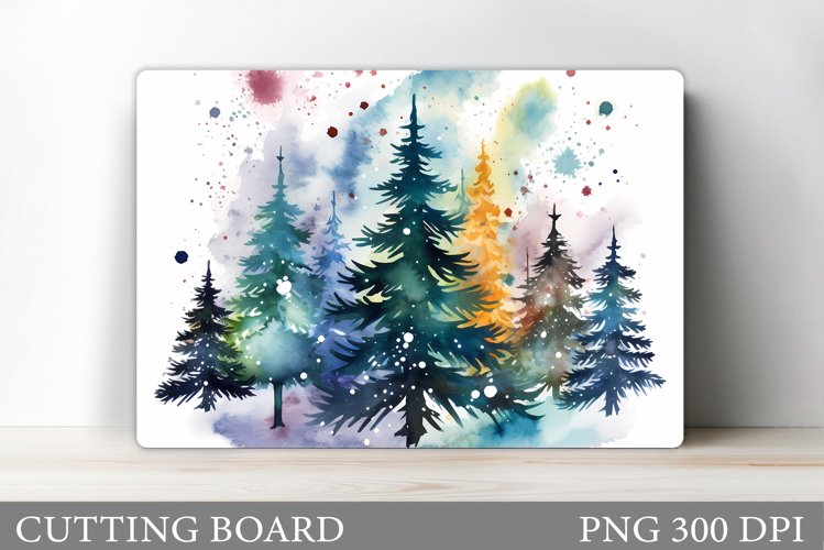 Christmas Tree Cutting Board. Cutting Board Sublimation