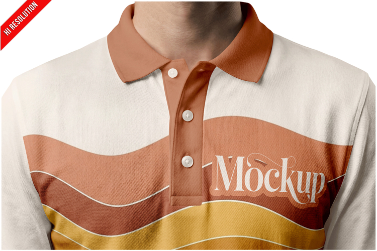 Polo T-shirt Close-up