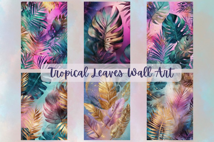 Watercolor Leaves Clipart Image 7