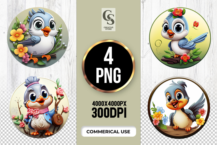 Blue Bird Clipart Image 20