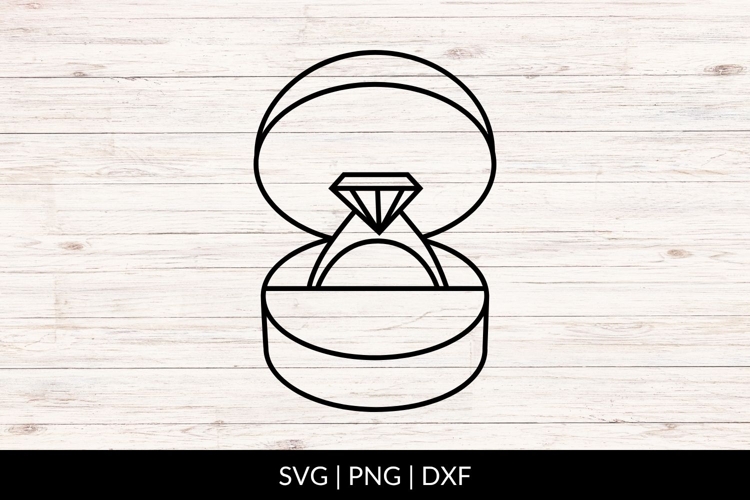 Engagement Ring SVG