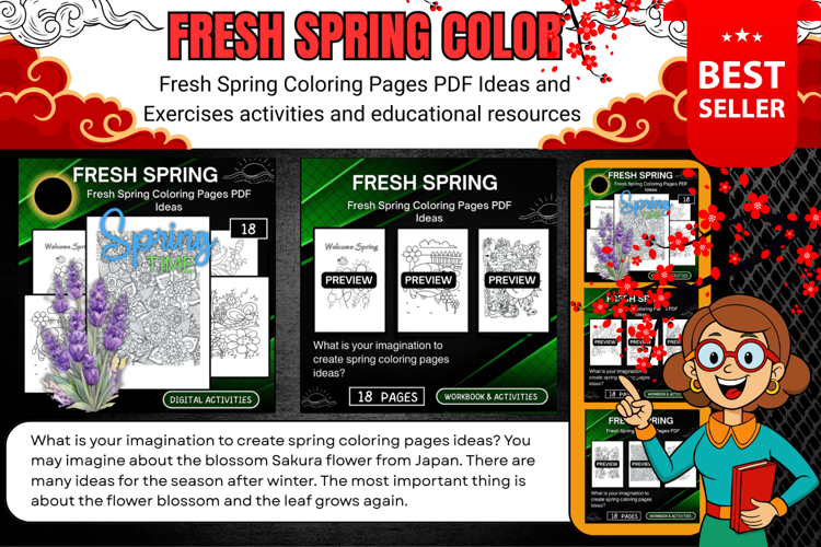 Fresh Spring Coloring Pages Ideas back to school worksheets