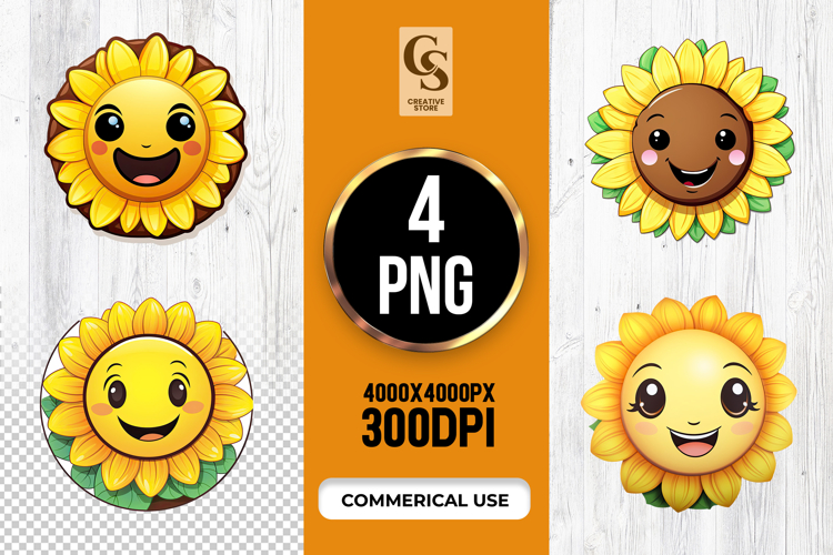 Sunflower Clipart Png Image 18