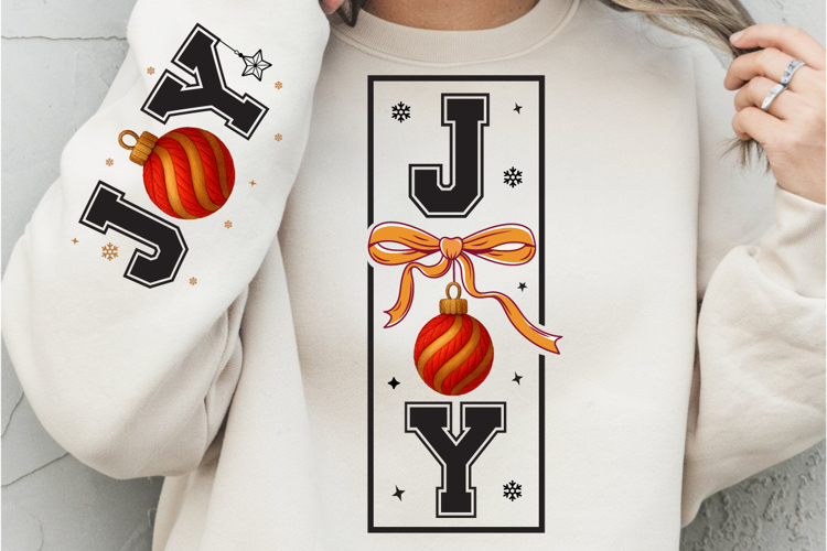 Joy PNG, Merry Christmas Faux PNG, trending Christmas PNG