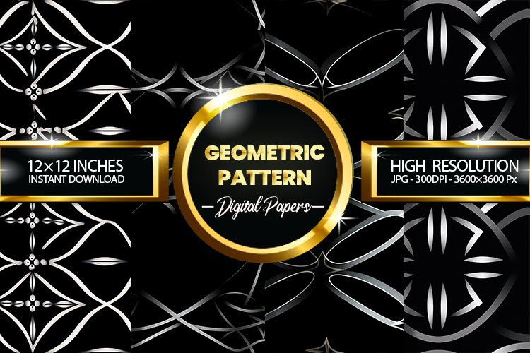 Geometric Seamless Pattern Image 23