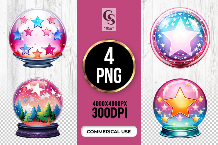  Snow Globe PNG Image 8