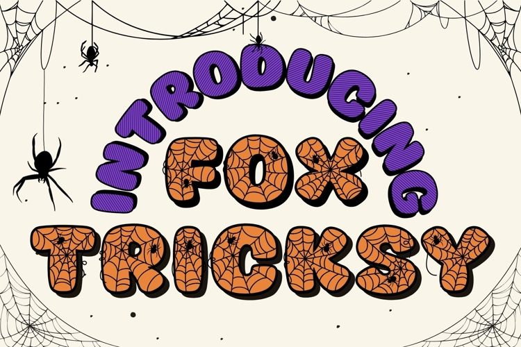 Fox Tricksy: 5 Font Styles