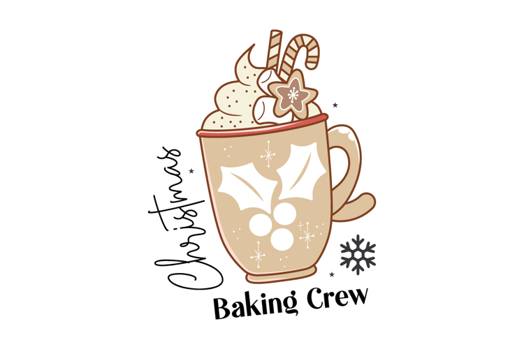 Christmas Baking Crew svg design