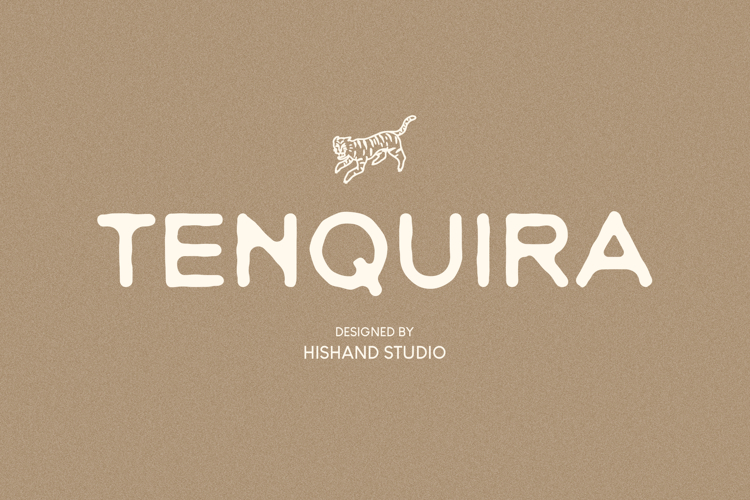 Tenquira Hand-Drawn Sans Serif