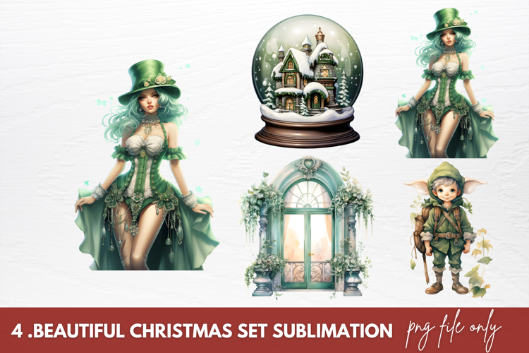 Christmas Watercolor Clipart Image 24