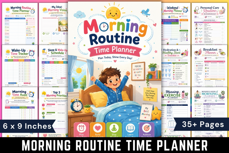 Morning Routine Time Planner