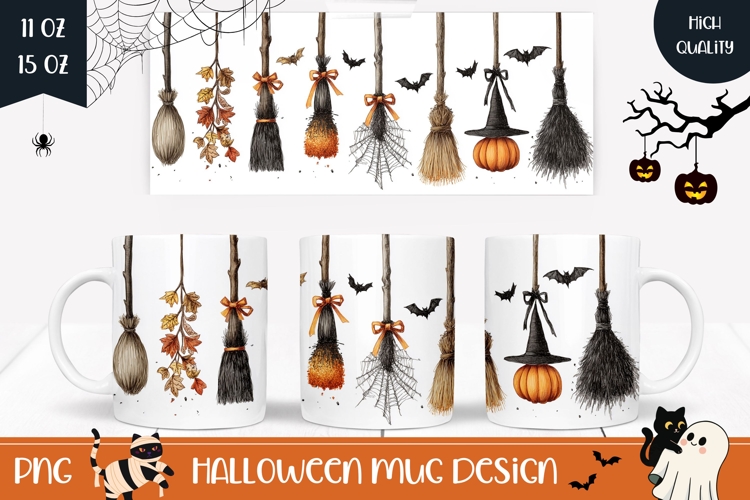 Witch Broom Clipart Image 9