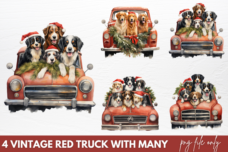 Vintage Truck Clipart
