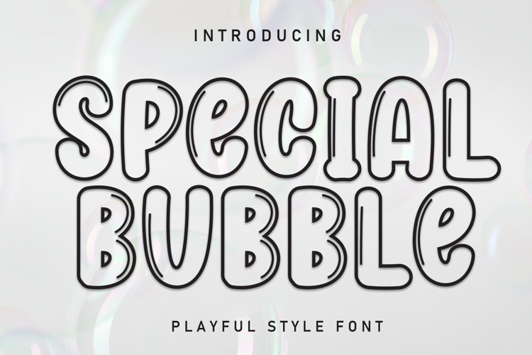 Bubble Fonts Image 4