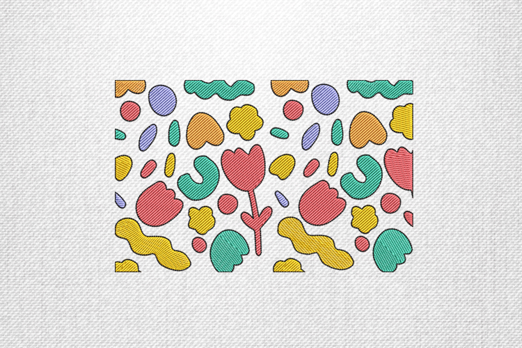 Abstract Embroidery Image 9