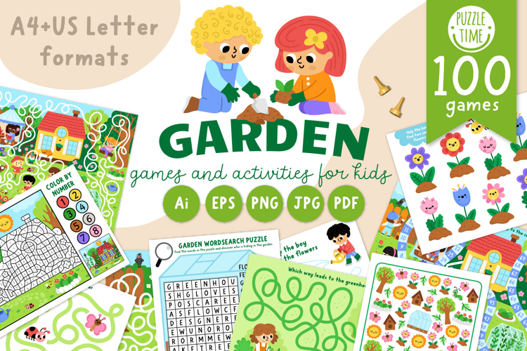 Garden games and activities fir kids