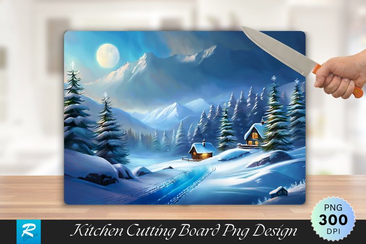 Winter Scene Clipart Image 22