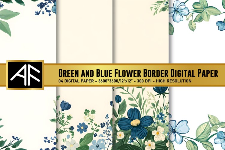 Flower Border Clipart Image 3