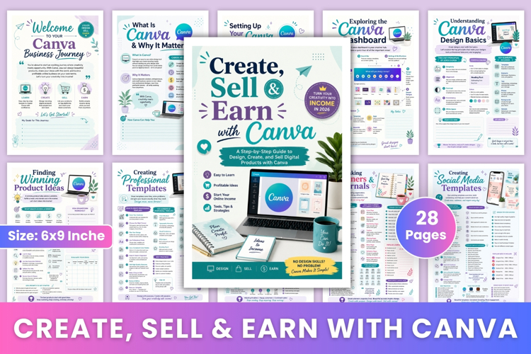 Create, Sell & Earn with Canva