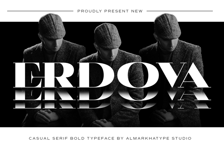 Erdova - Casual Serif Bold Typeface