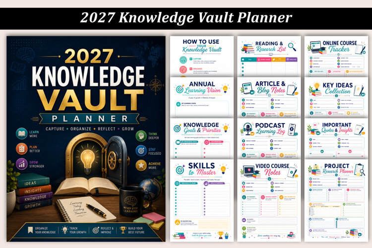 2027 Knowledge Vault Planner example image 1