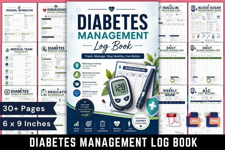 Diabetes Management Log Book