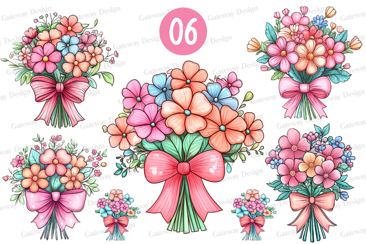 Watercolor Flowers Sublimation , Watercolor Flowers PNG