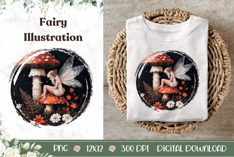 Celestial Forest Illustration PNG, Cartoon Fairy PNG