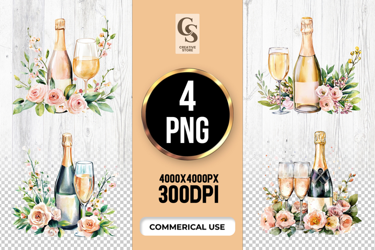 Champagne Png Image 17