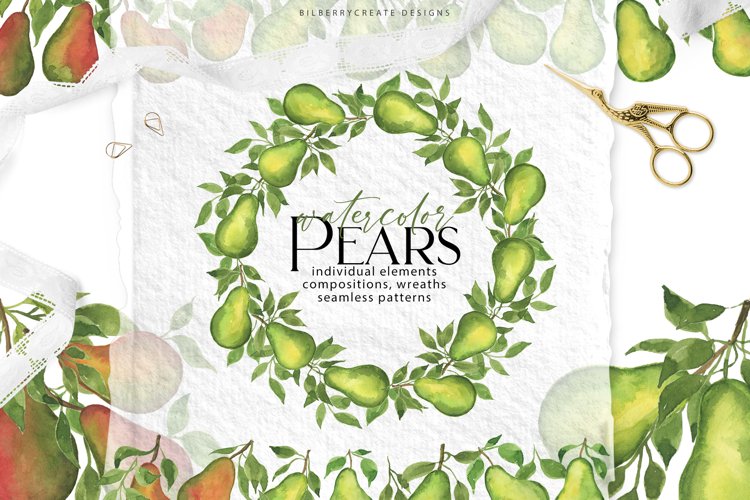Pear Clipart Image 4