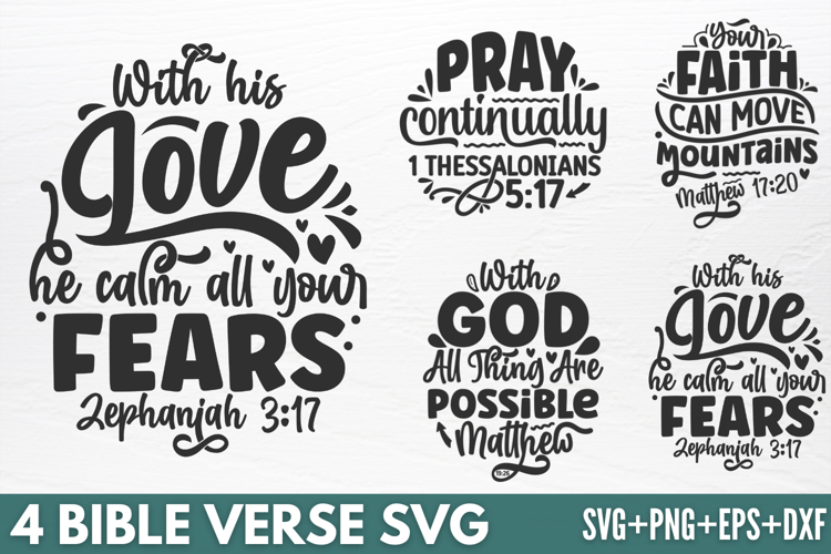 Bible Verse SVG