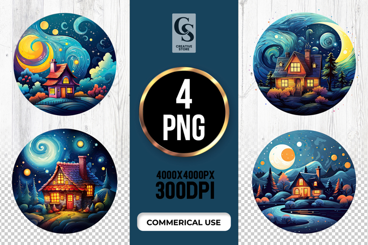 Night Sky Clipart Image 6