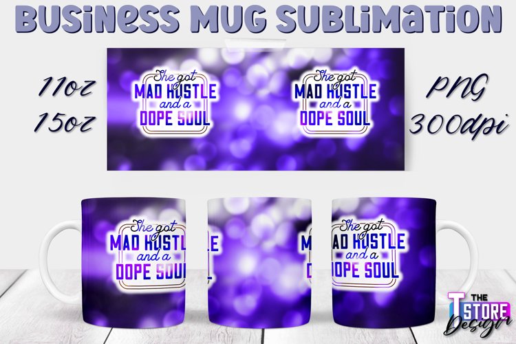 Business Mug Quotes Sublimation | 11 Oz 15 Oz Mug Design v.1 example image 1