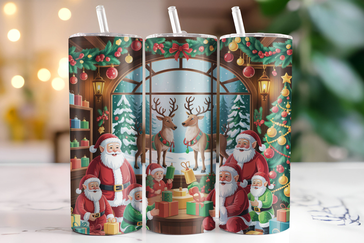 Christmas Tumbler Wrap Image 14