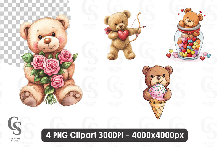Teddy Bear Cartoon  Image 10