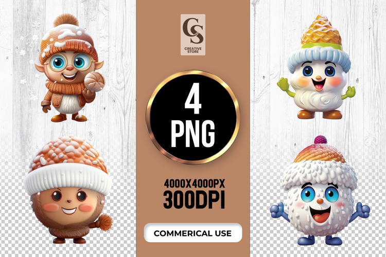 Cute Winter Clipart Image 3