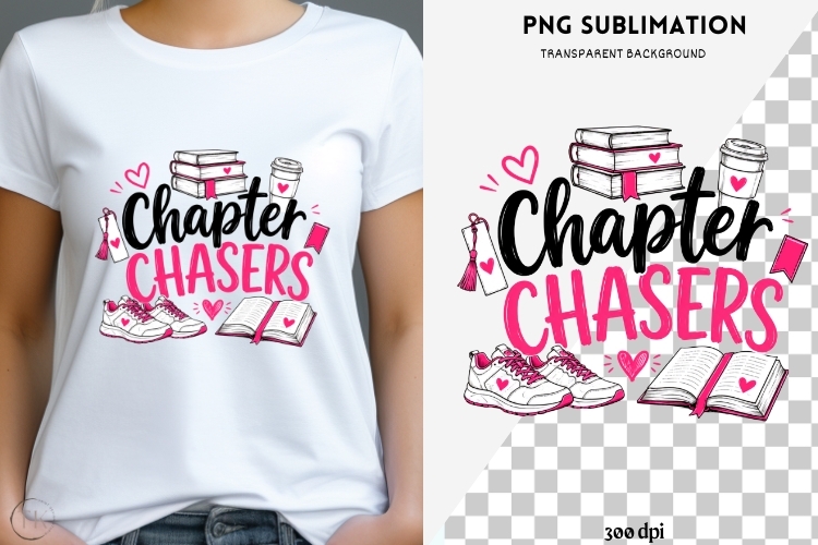 Book besties png design for T-shirts