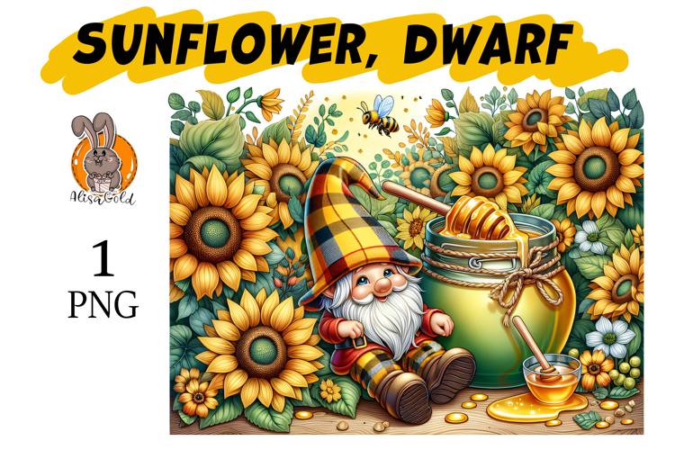 Gnome sunflower