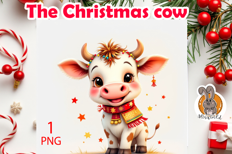 The Christmas cow