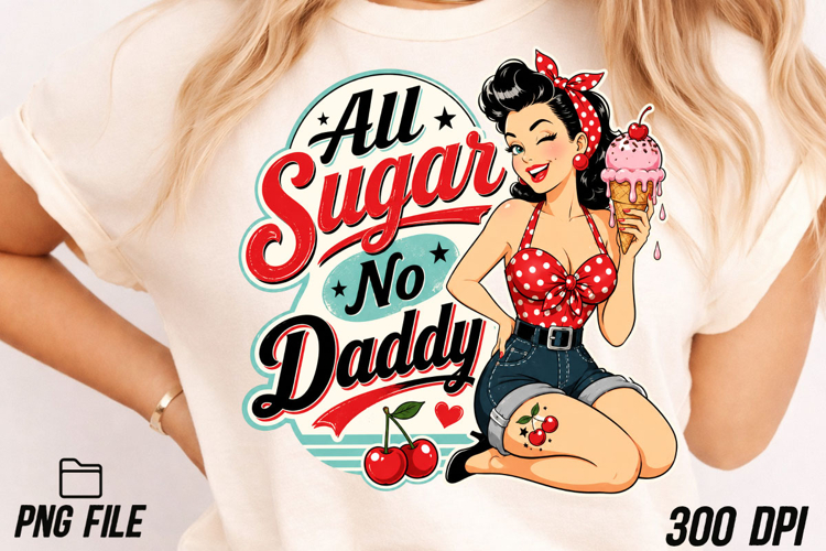 All Sugar No Daddy, Retro PNG