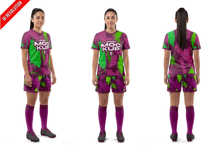 Soccer Uniform Mockup