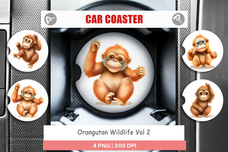 Orangutan Clipart Image 15