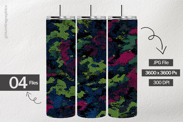 Camouflage Digital Papers - 04 Variations
