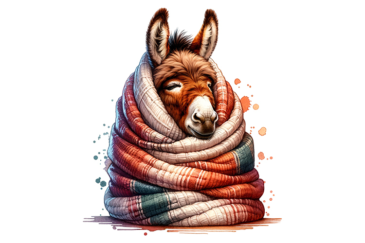 Donkey Clipart Image 15