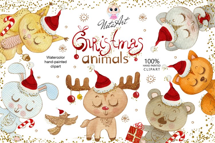 Winter Animals Clipart Image 12