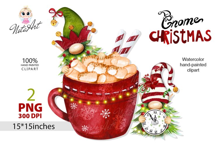 Christmas Gnome Clipart Image 10